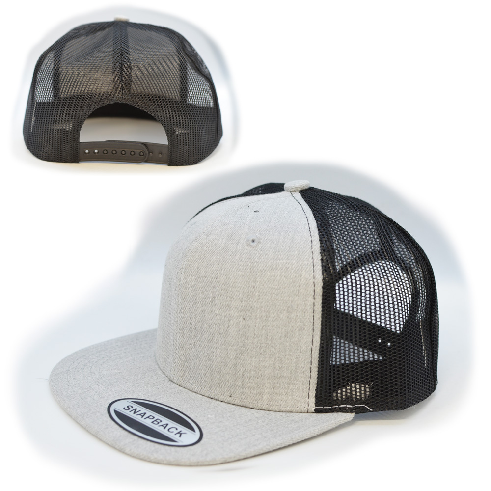 Light gray Black Snapback Light gray Black Snapback